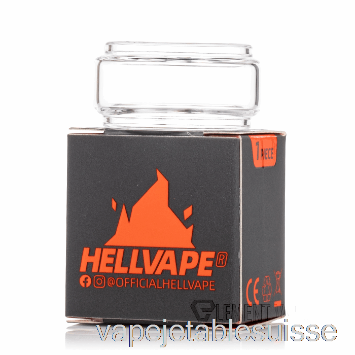 Vape Suisse Hellvape Fat Lapin 2 Verre De Remplacement Verre De Remplacement 5ml